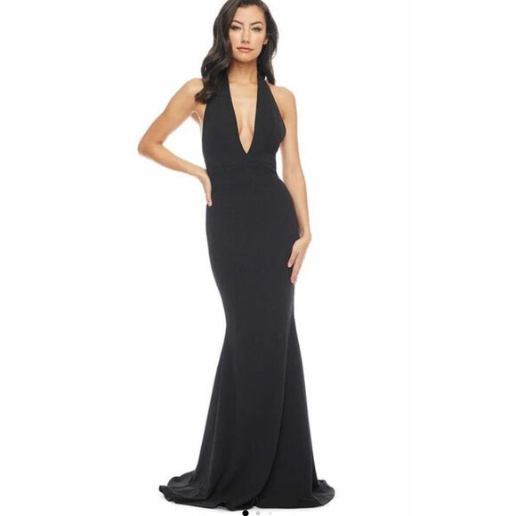 Dress the Population Camden Black Gown New! - Picture 1 of 13